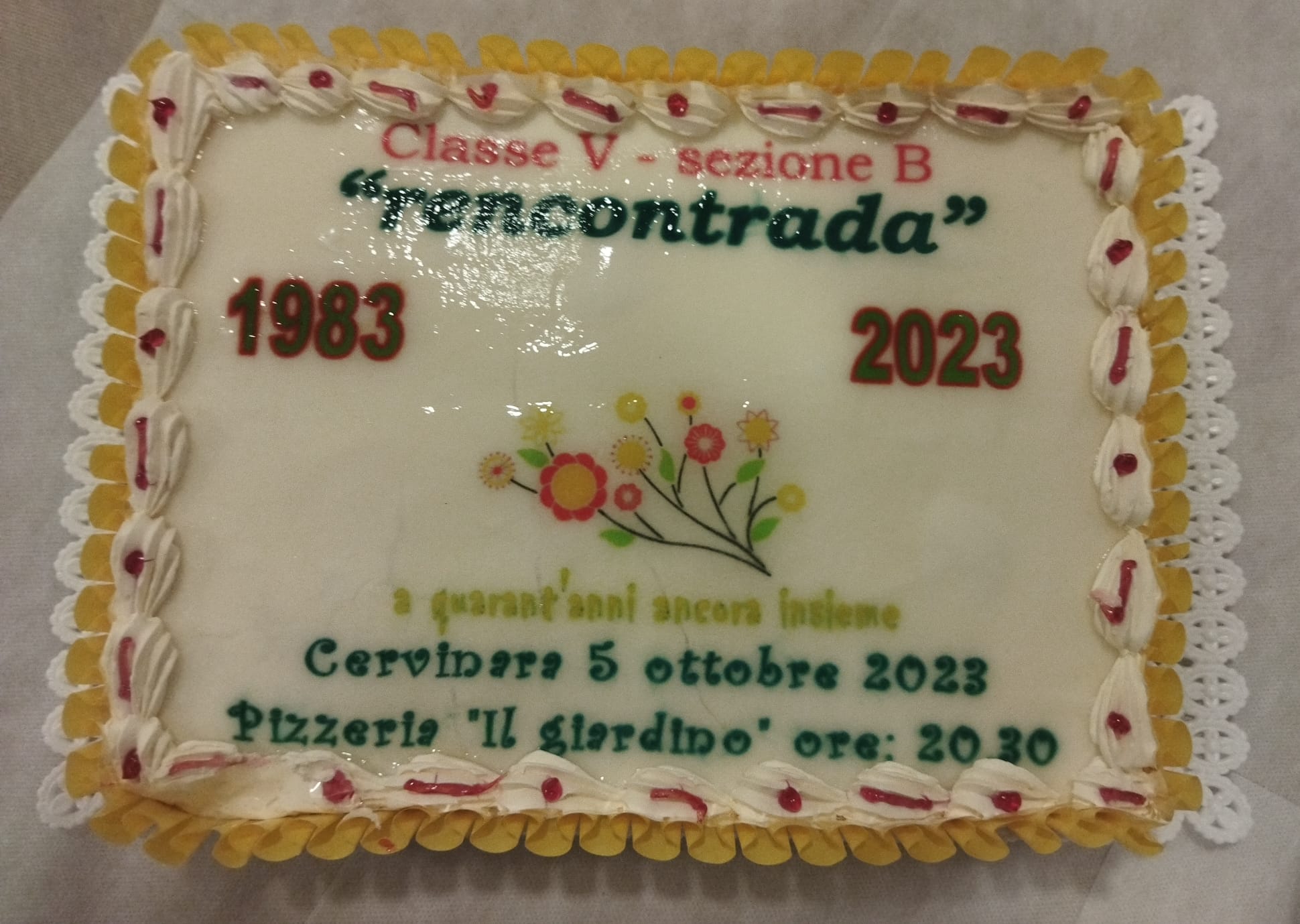 Cervinara. Alunni ed insegnanti si rivedono dopo 40 anni.