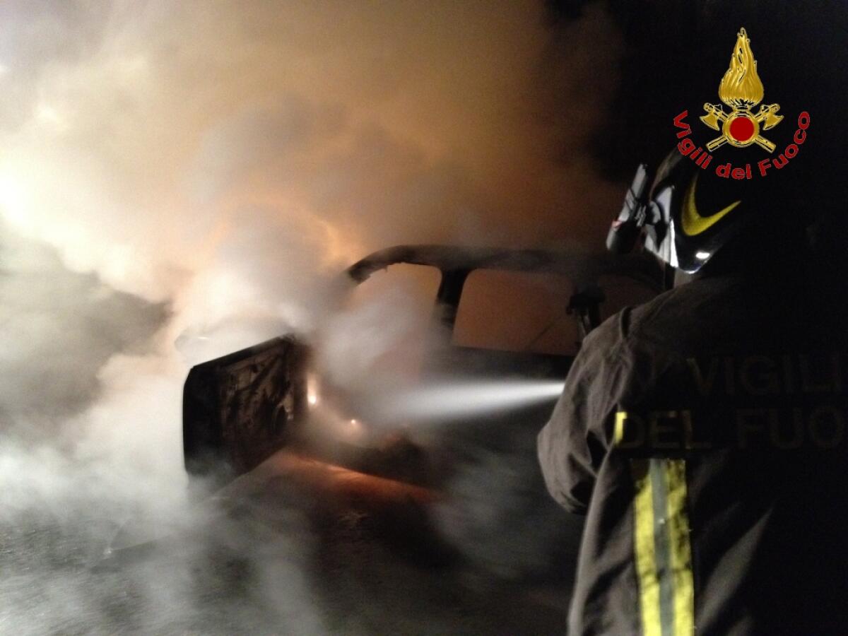 Nella notte diversi incendi tra Avellino e Mercogliano - 