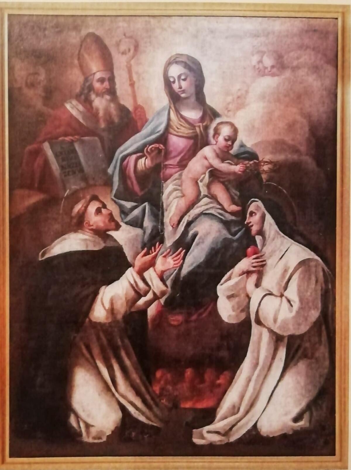 La più antica tela della Chiesa Madre di San Giorgio del Sannio - 