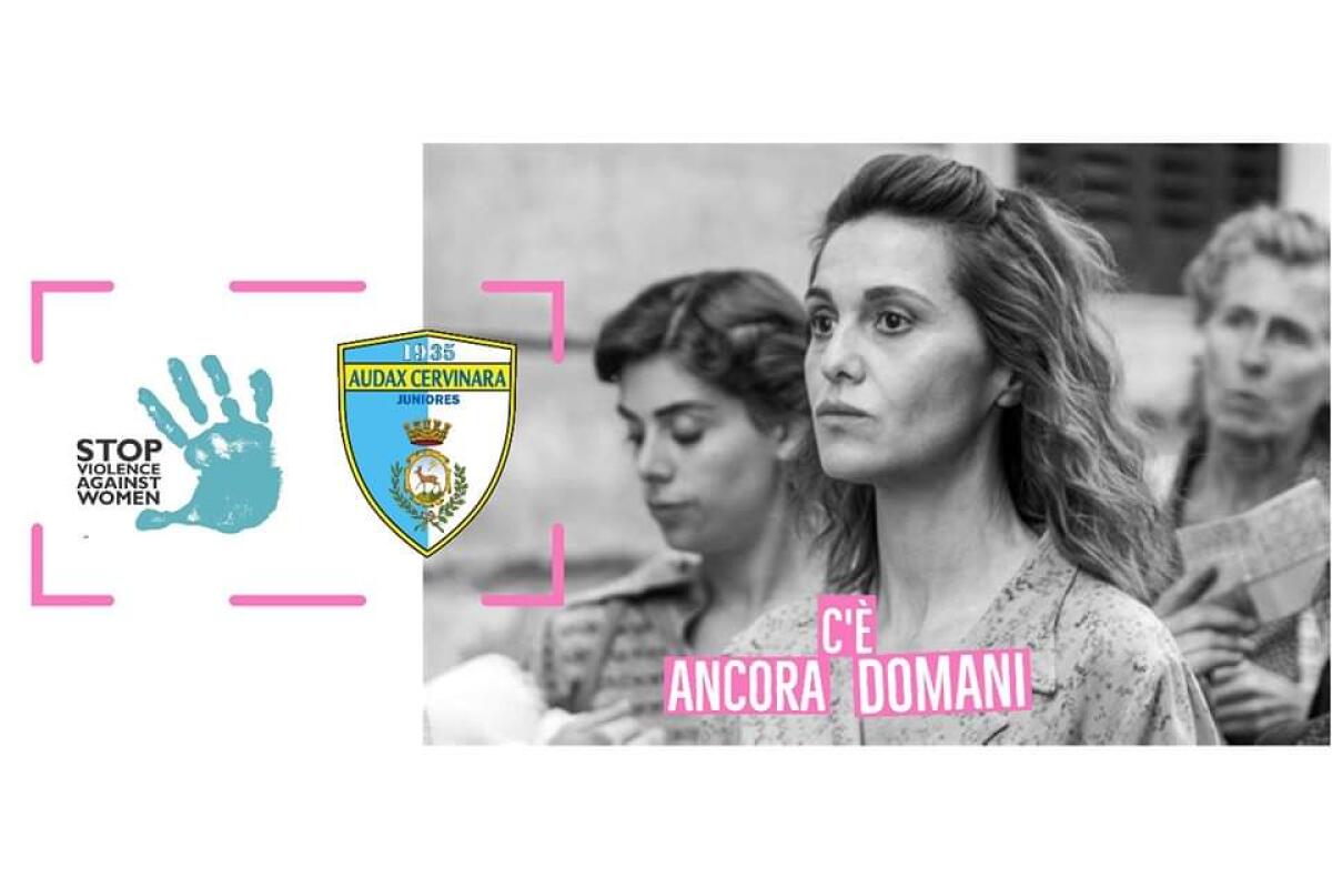 L’Audax Cervinara Juniores contro la violenza sulle donne. - 