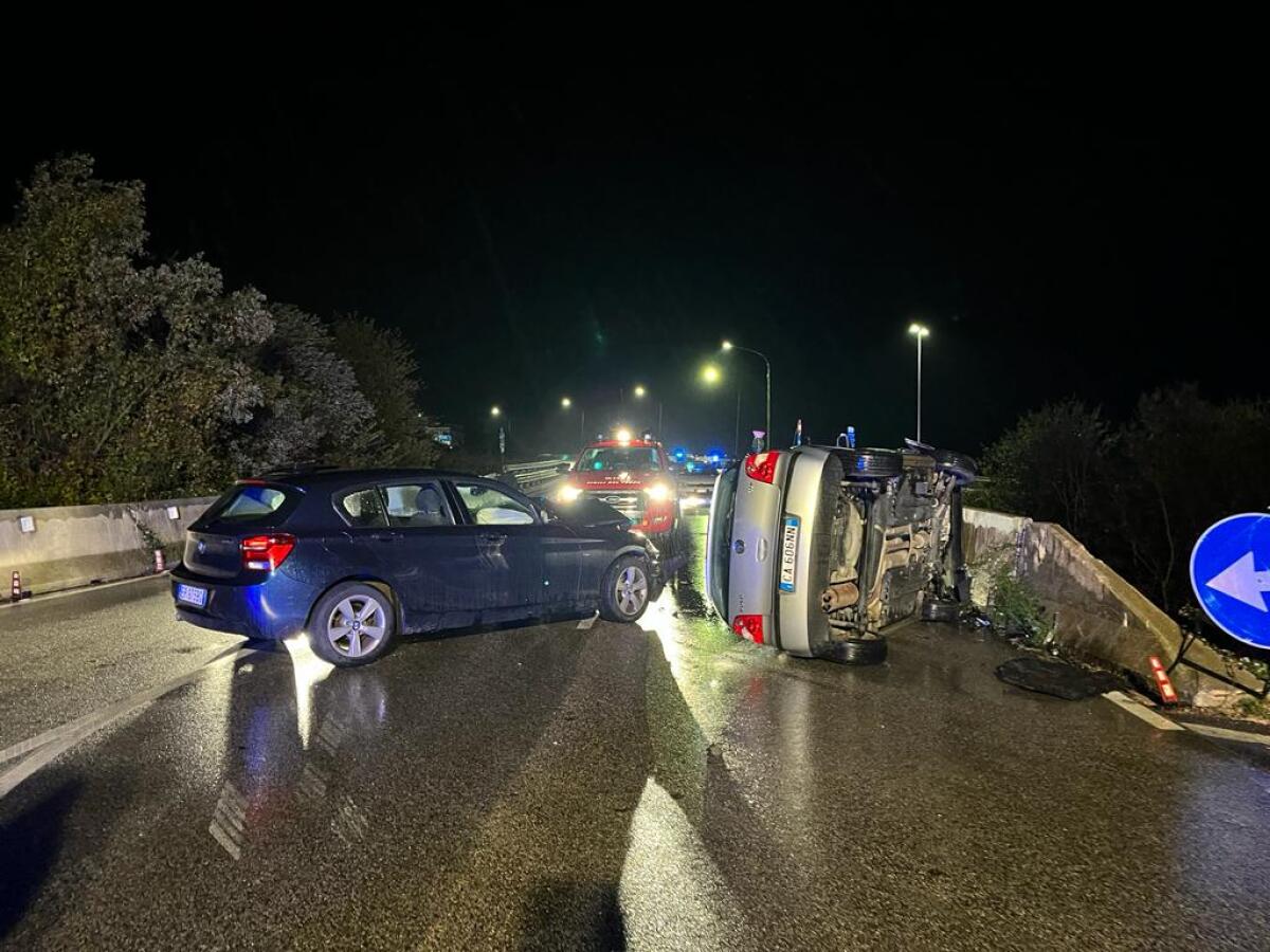 Ancora un incidente stradale lungo la S.S. 212 “Fortorina”, - 