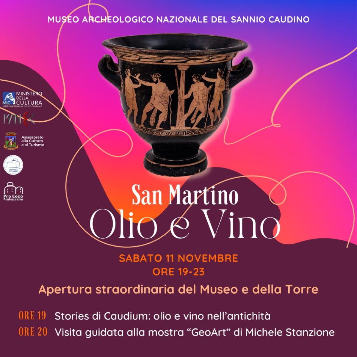 11 Novembre: San Martino Olio e Vino.  - 