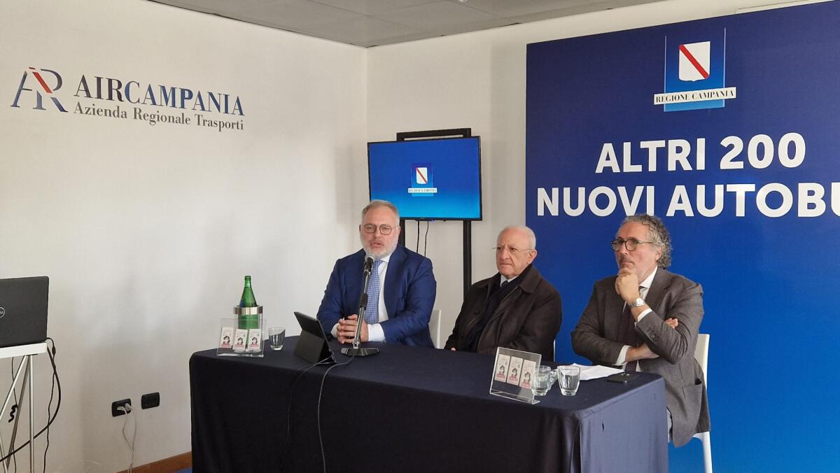 Rinnovo flotte: assegnati ad AIR Campania 244 autobus, 111 sono firmati Iveco. - 