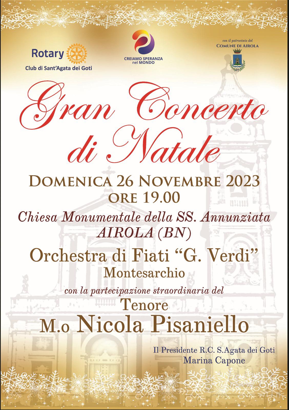 Torna in Valle la Caudina il canto del tenore Nicola Pisaniello
