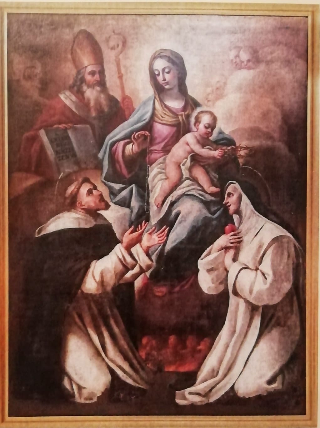 La più antica tela della Chiesa Madre di San Giorgio del Sannio