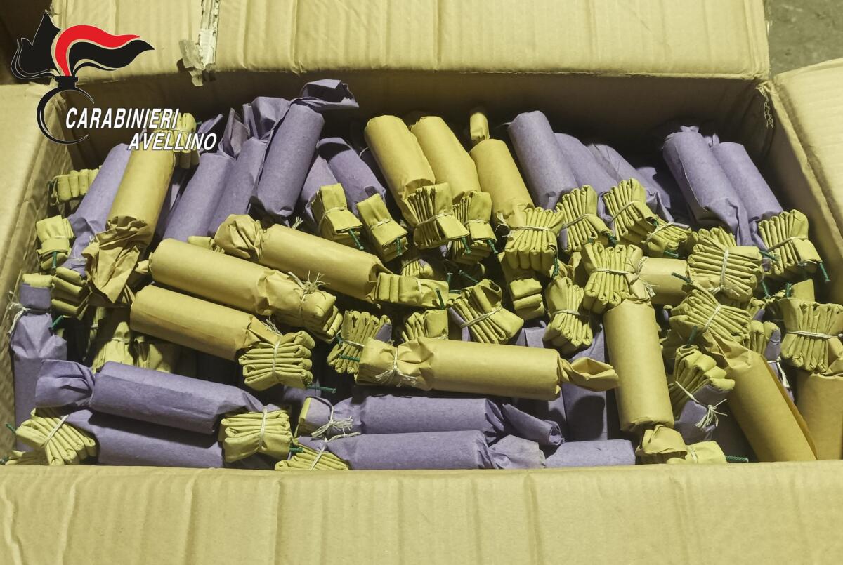No ai fuochi artificiali, i consigli dei Carabinieri - 