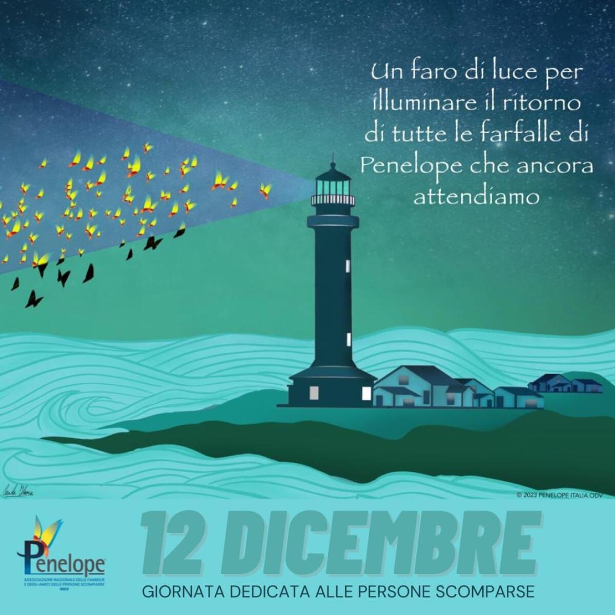 12 Dicembre Giornata nazionale dedicata alle persone scomparse - 