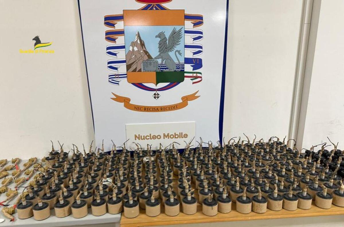Sequestrati 100 ordigni esplosivi rudimentali - 