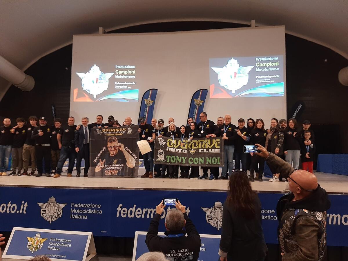 Overdrive Tonino Limata di Telese Terme, primi nel campionato italiano di Mototurismo - 