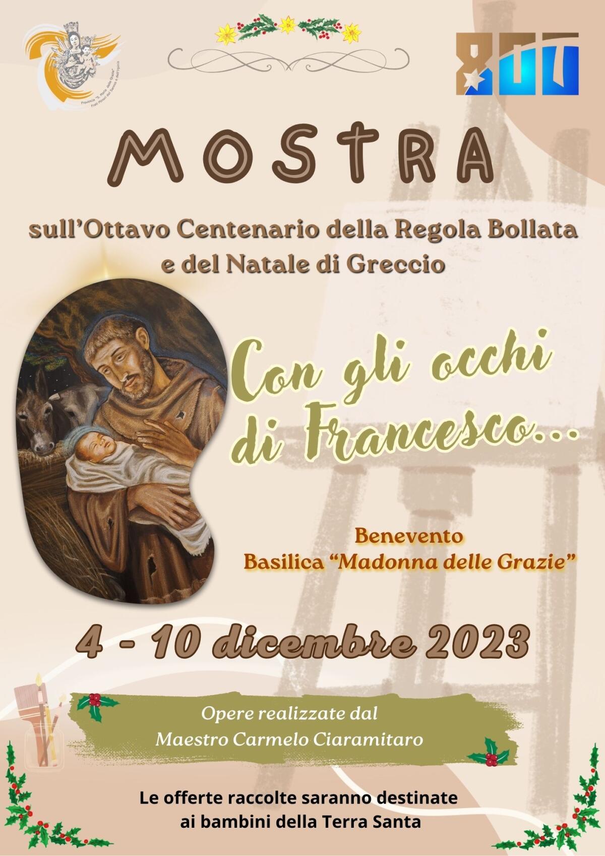 Una mostra per ricordare gli 800 anni del Natale di Greccio. - 