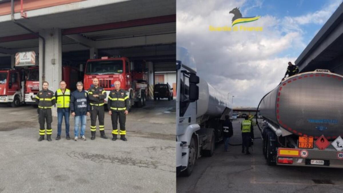 Avellino, Finanza e Agenzia dei Monopoli donano carburante ai vigili del fuoco - 