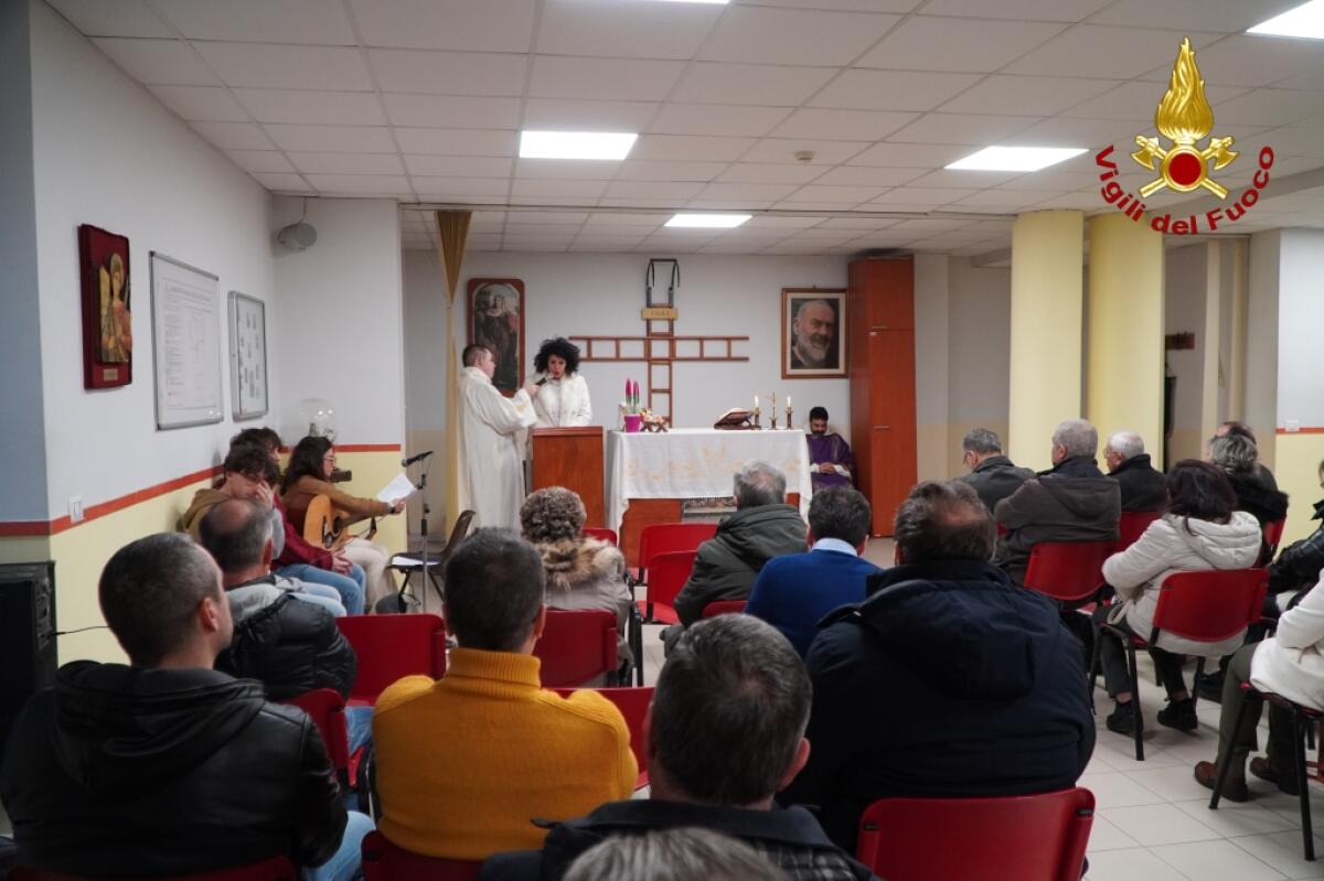 Precetto Natalizio Vigili del Fuoco di Avellino - 
