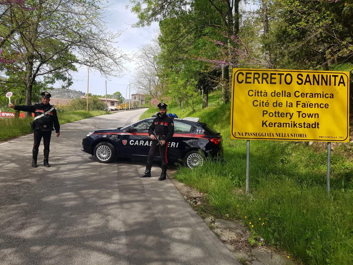 Valle Telesina e Valle del Tammaro presidiate dai Carabinieri. - 