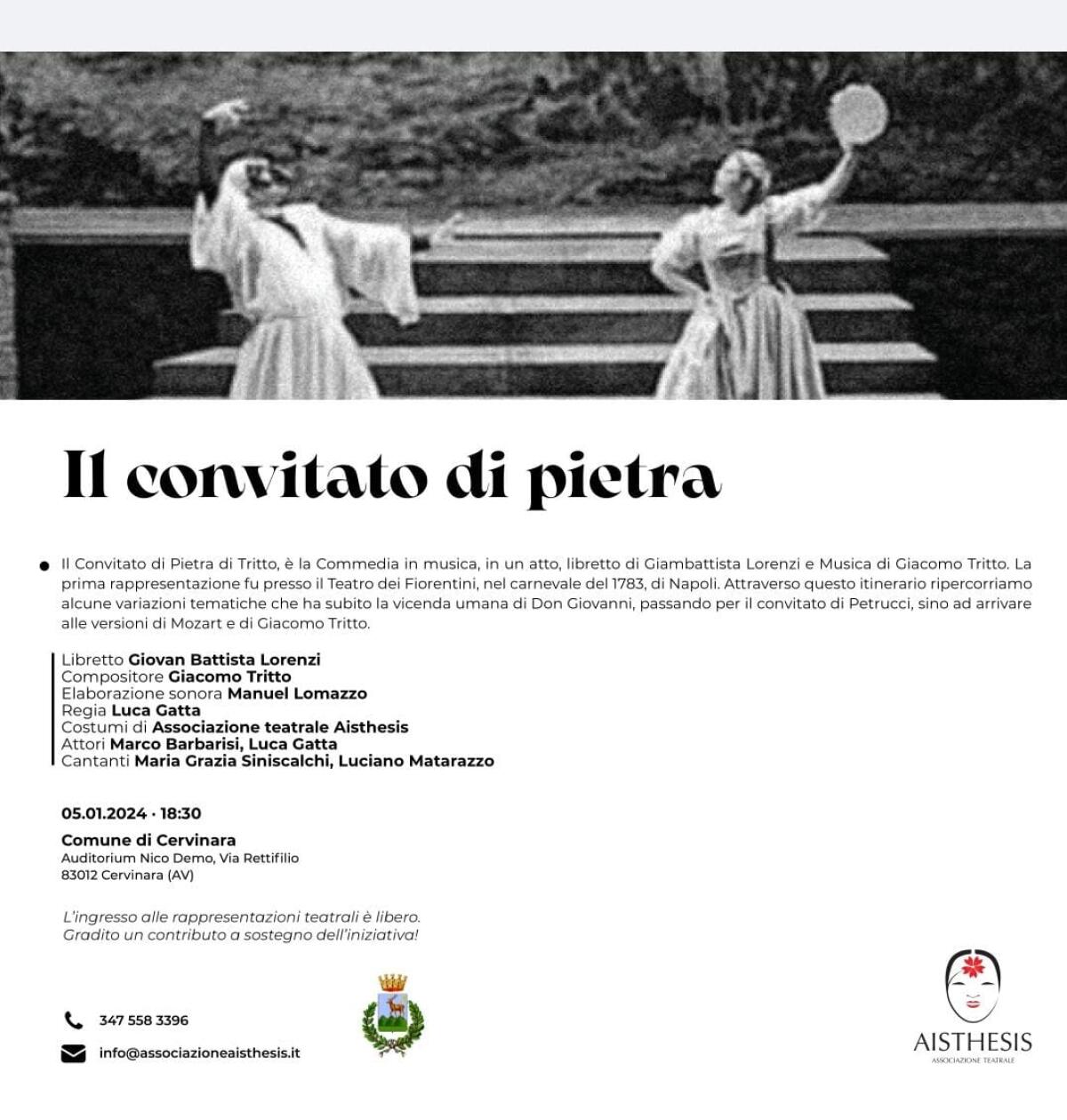 Cervinara. In scena lo spettacolo "Convitato di Pietra". - 