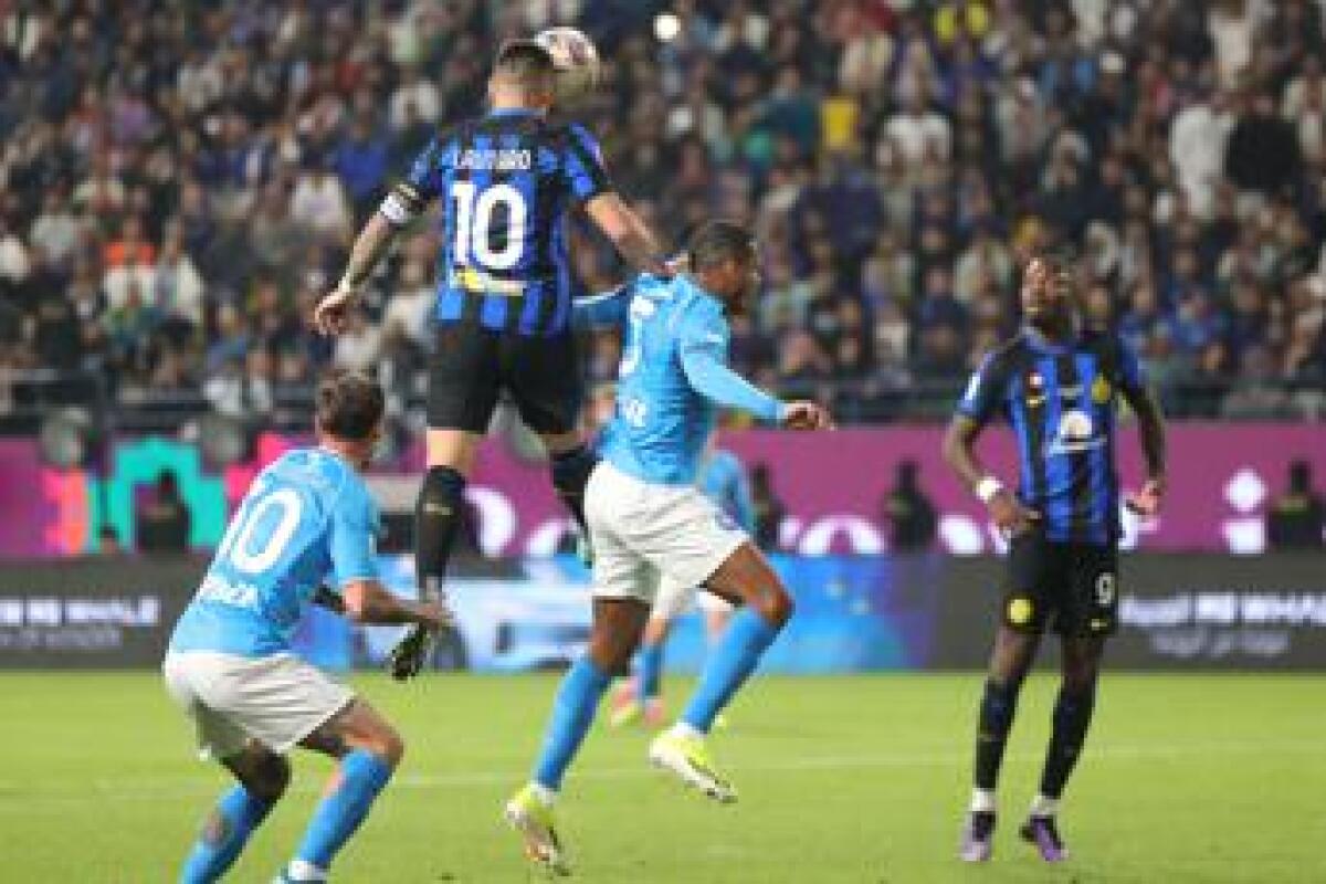 Supercoppa italiana all'Inter, Napoli ko 1-0 - 