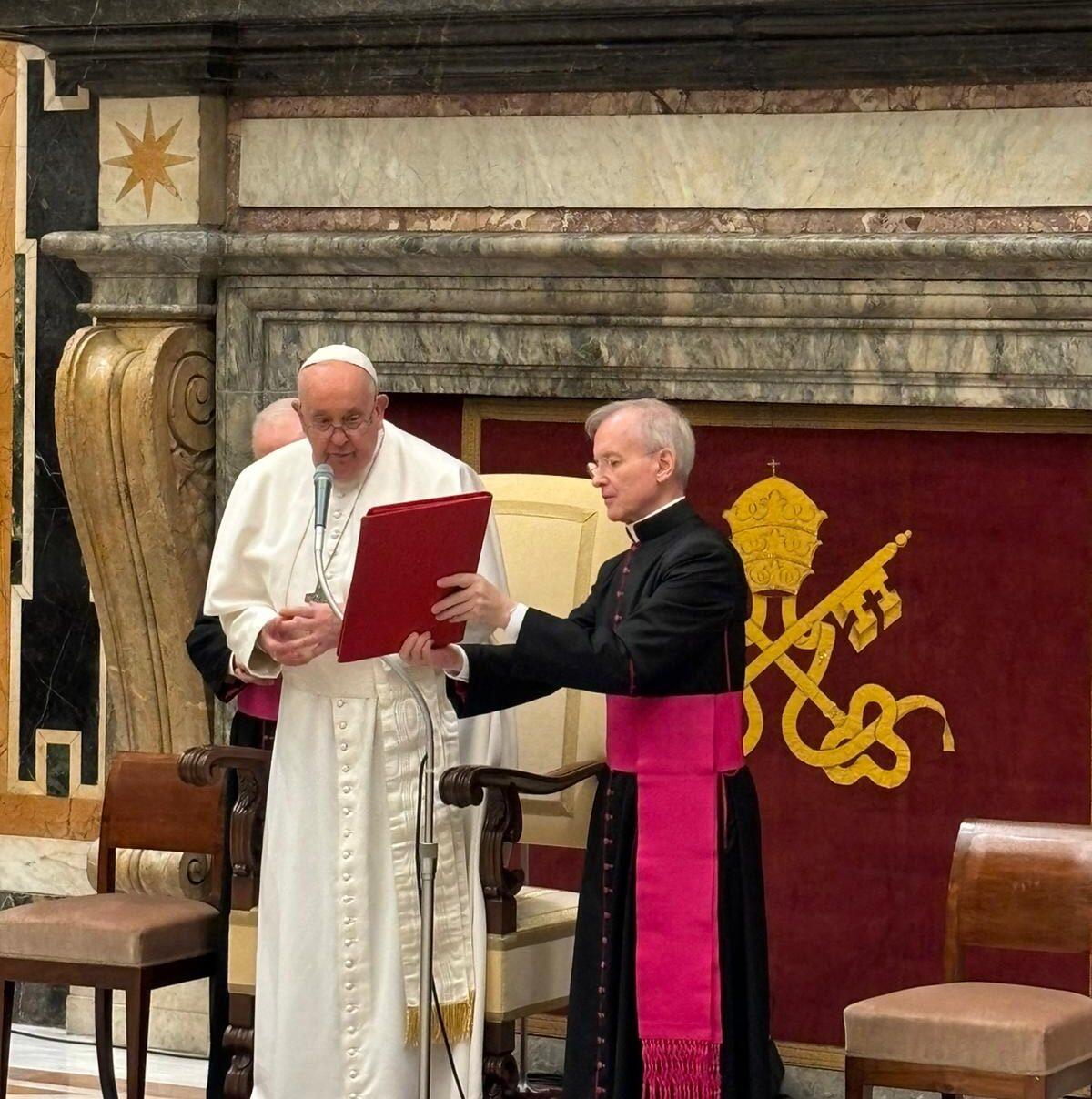 Stamani Udienza ASMEL in Vaticano - 