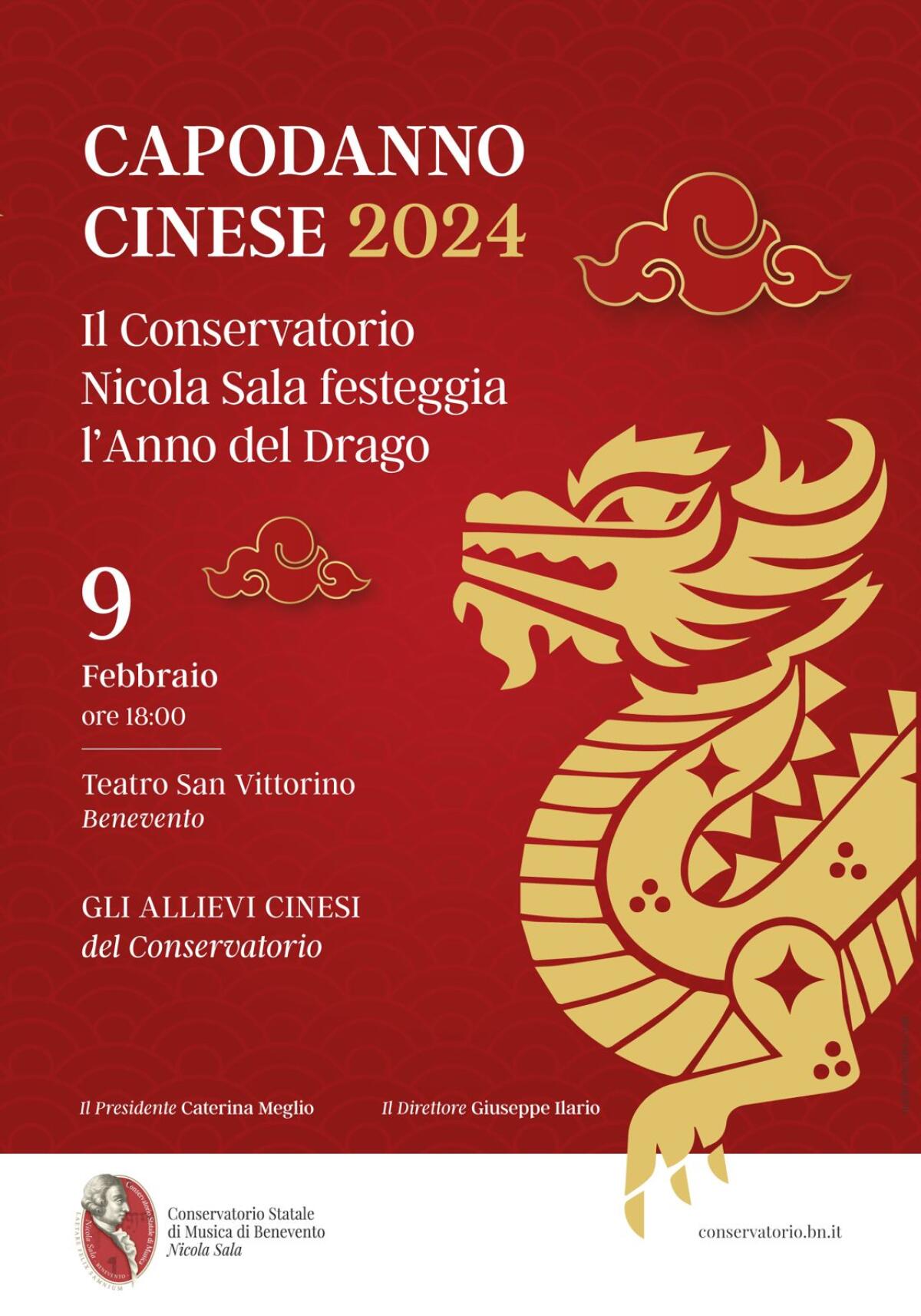 Il Conservatorio Nicola Sala festeggia il Capodanno cinese con i suoi allievi - 