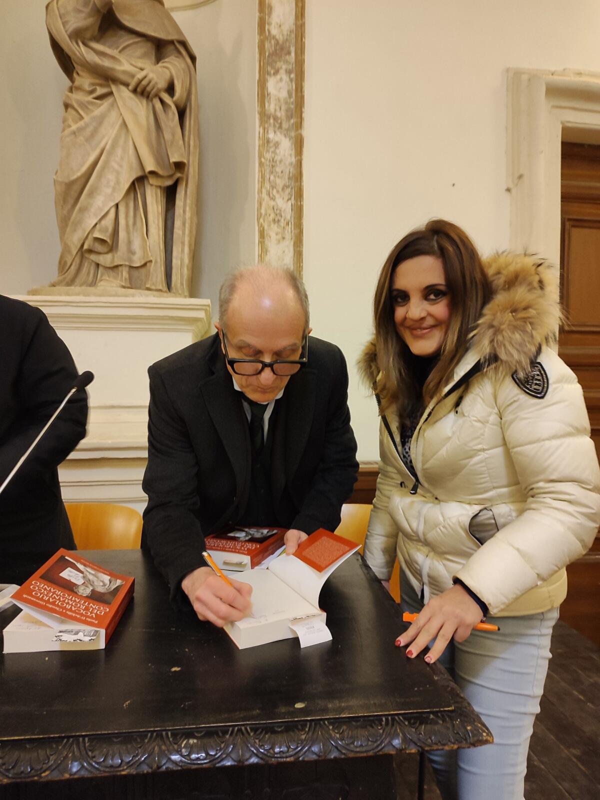 Il libro di Agnese Monaco arriva al Presidente della Crusca - 