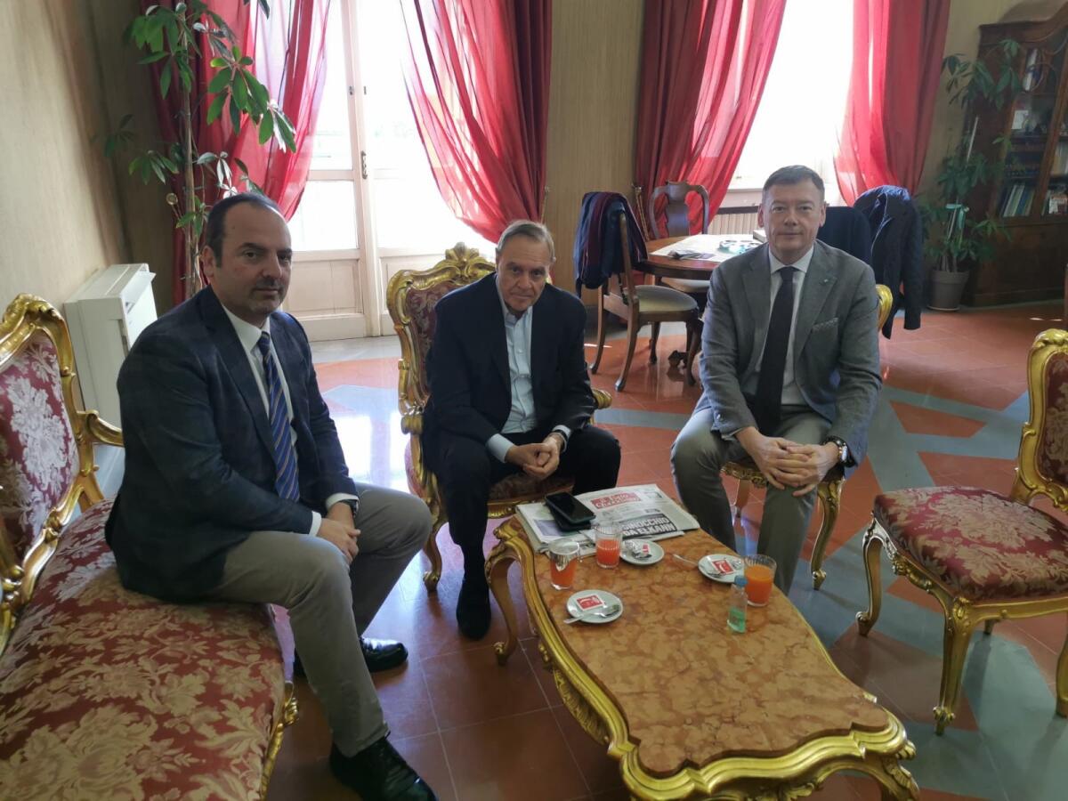 Il Sindaco Mastella ha ricevuto il presidente del gruppo Solitek. - 