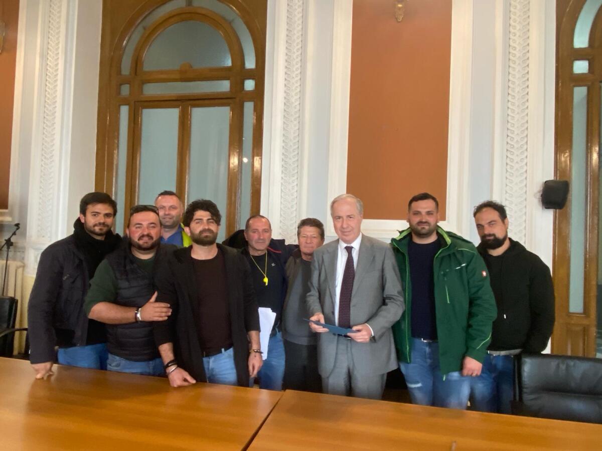 Agricoltori ricevuti dal Prefetto di Benevento. - 