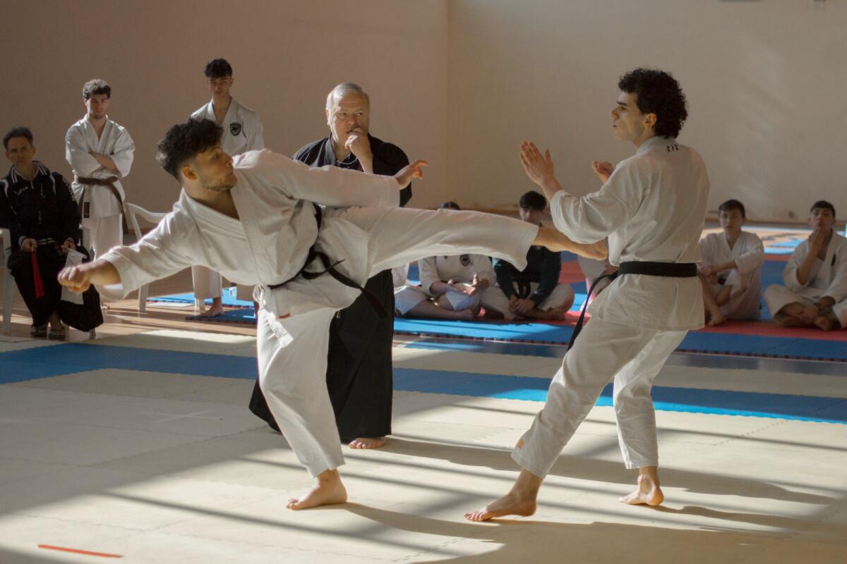 Kermesse di karate nel Palazzetto dello Sport di Bucciano - 