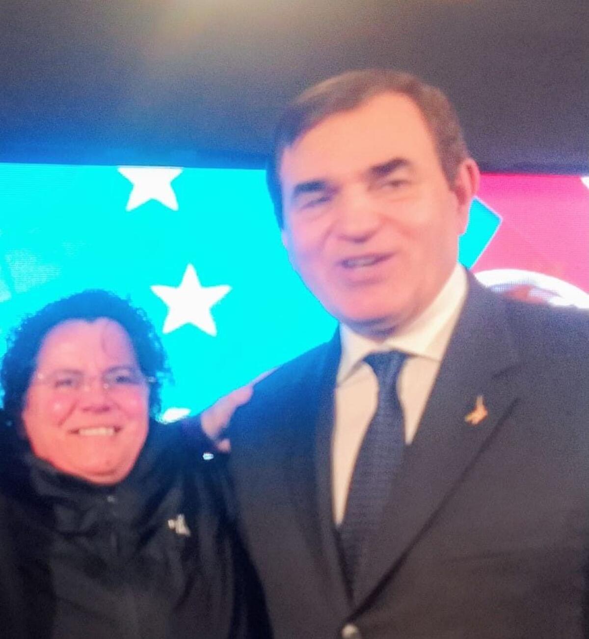 Carla Crafa a sostegno dell'on. Patriciello - 