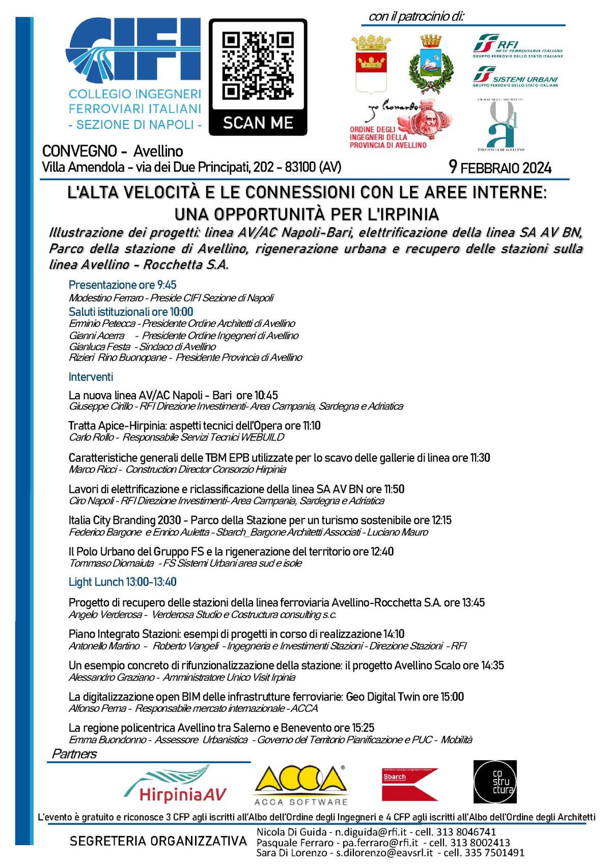 L’alta velocità e le connessioni con le aree interne: una opportunità per l’Irpinia - 