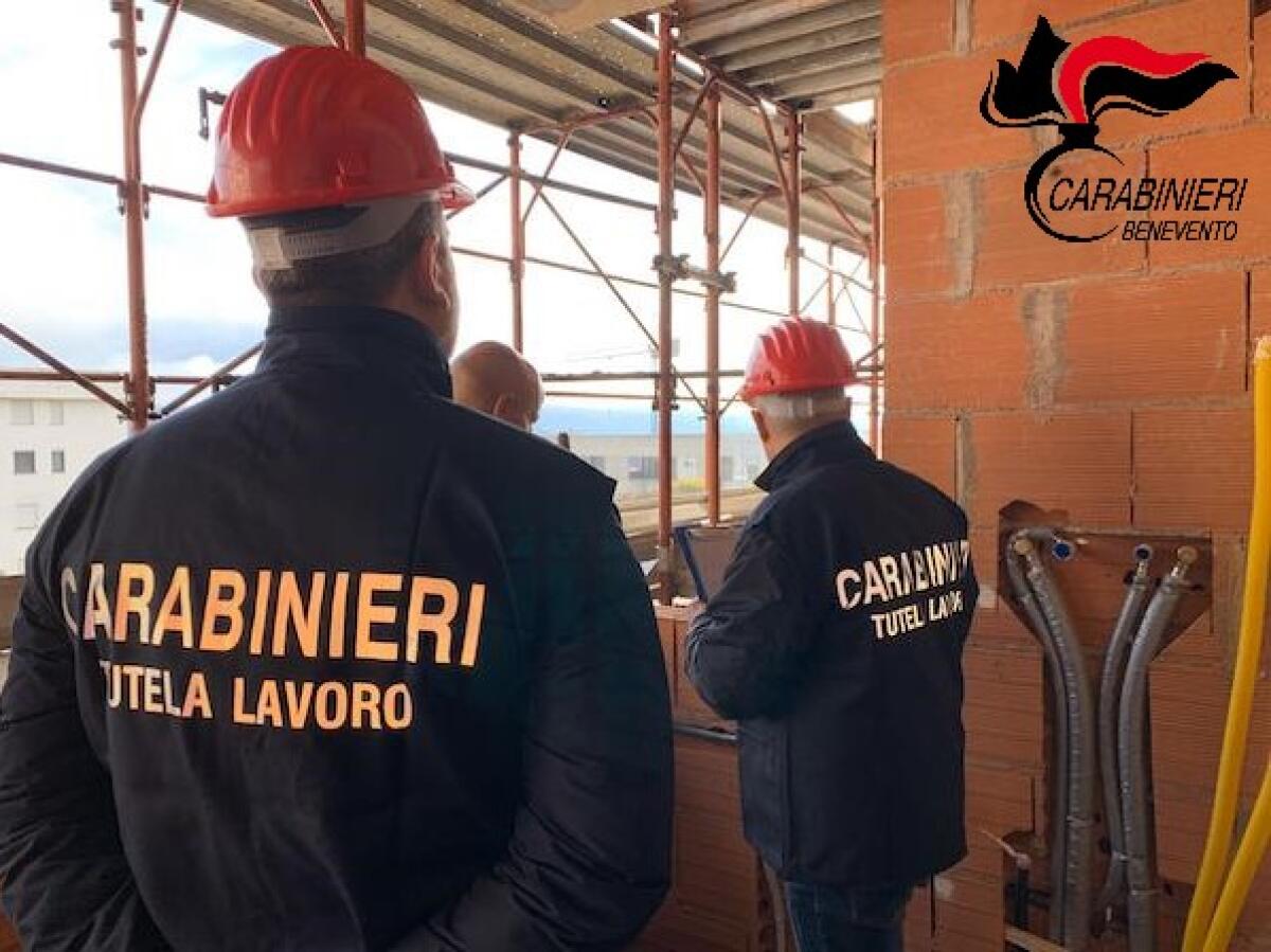 Sicurezza nei luoghi di lavoro, denunciato imprenditore edile - 
