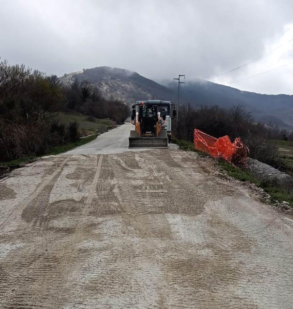 Iniziati lavori di messa in sicurezza della “Panoramica sud Matese” - 