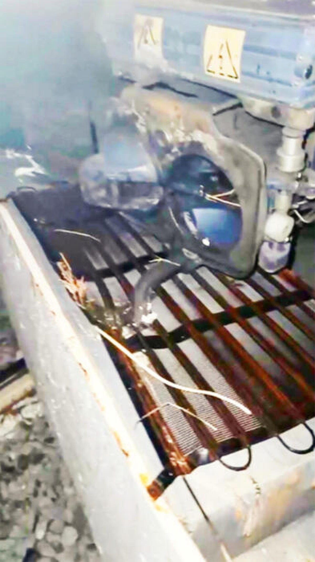 Frigo su binari della Circum,impatto e paura  - 