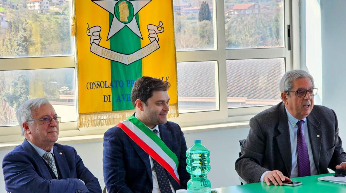 I Maestri del Lavoro del Consolato Provinciale di Avellino a San Mango sul Calore. - 