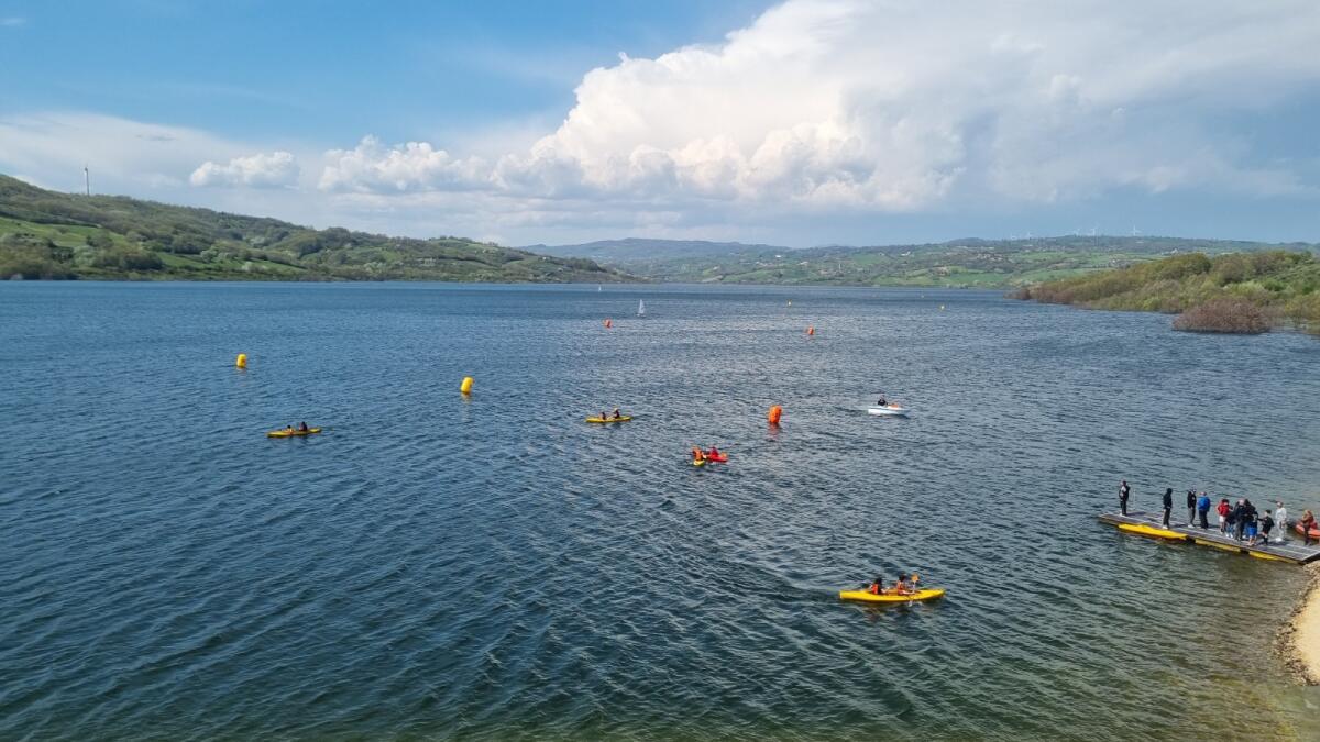 La Diga di Campolattaro capitale dello Sport acquatico. - 