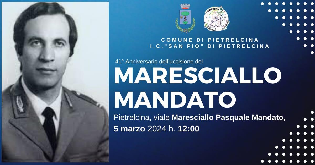 Pietrelcina. Commemorato il Maresciallo Pasquale Mandato. - 