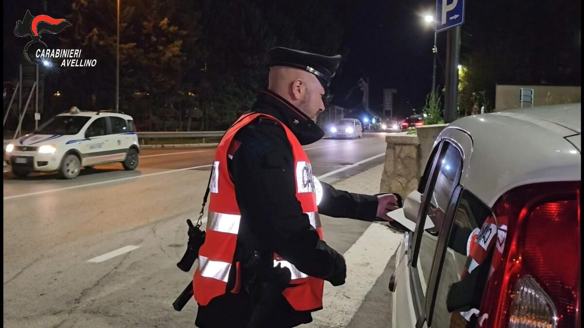 Controlli dei Carabinieri a Montemiletto e comuni limitrofi - 