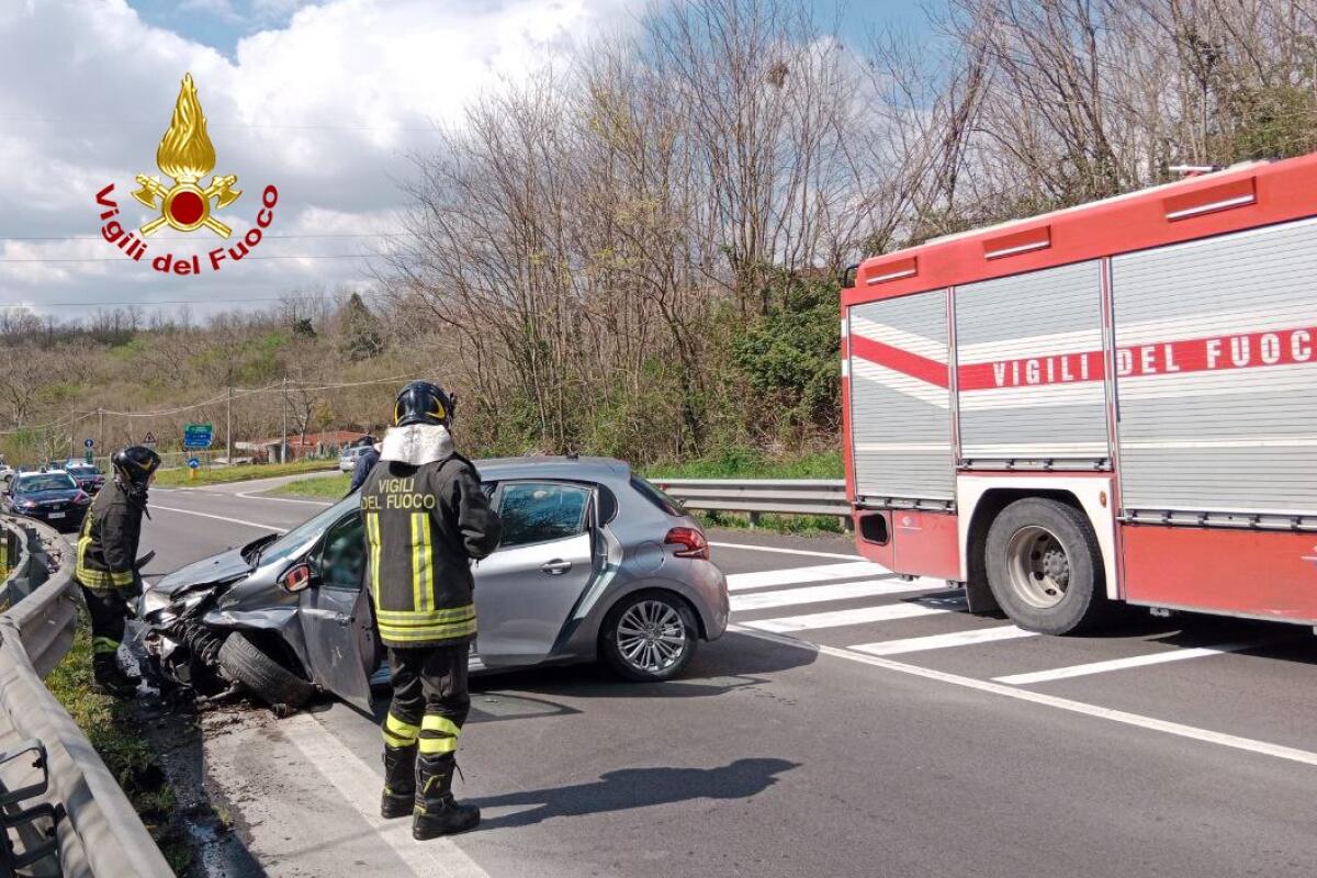 88enne ferito in un incidente stradale - 
