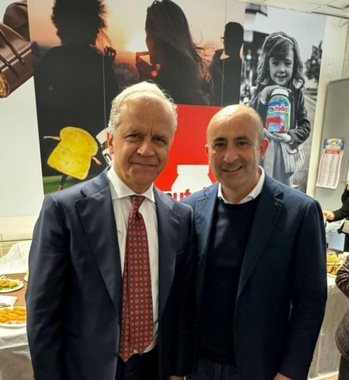 Ministro Piantedosi in visita allo stabilimento della Ferrero - 