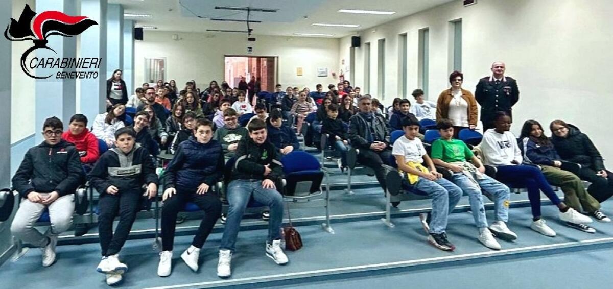 Carabinieri e scuola parlano di legalità a San Marco dei Cavoti e Baselice - 