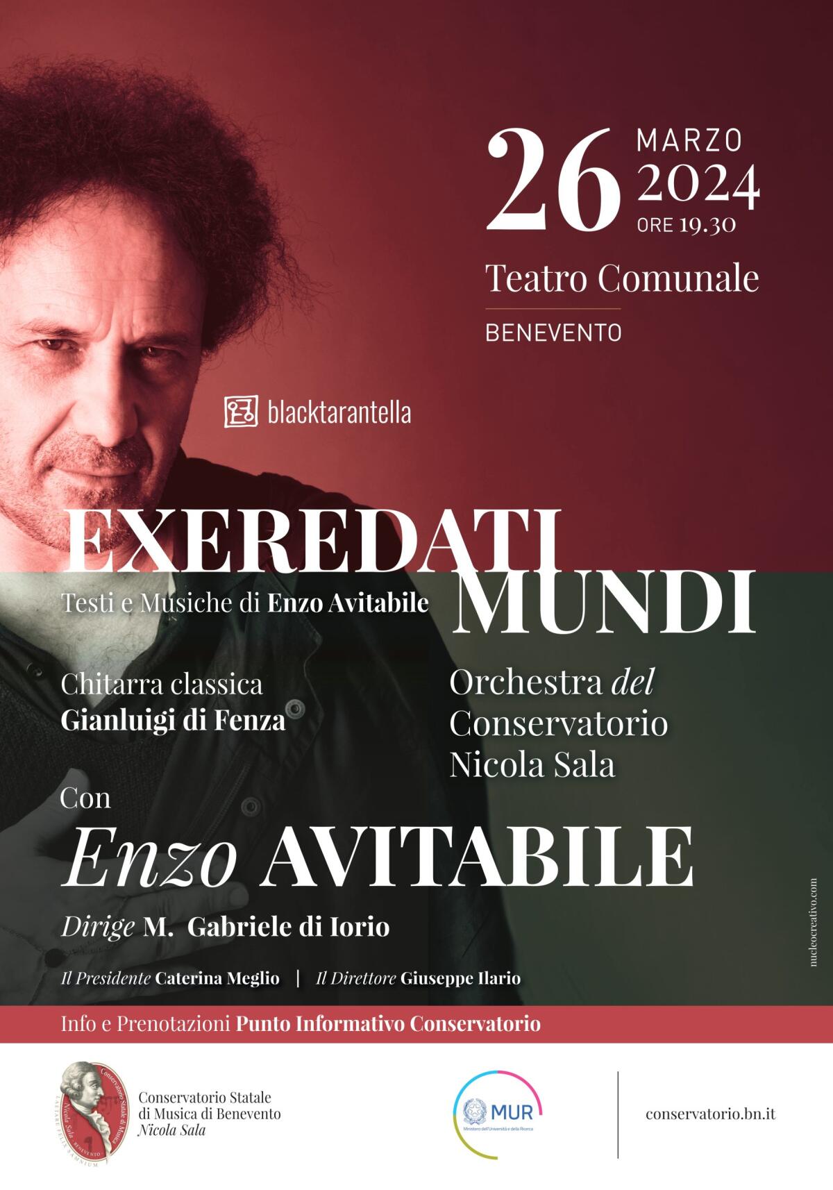 “Exeredati Mundi”: Enzo Avitabile e l’Orchestra del “Nicola Sala” - 
