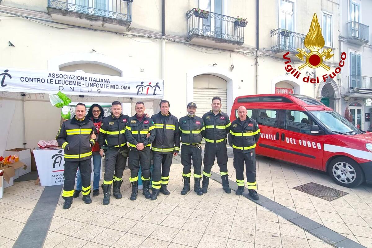 Vigili del Fuoco di Avellino al fianco dell'AIL. - 