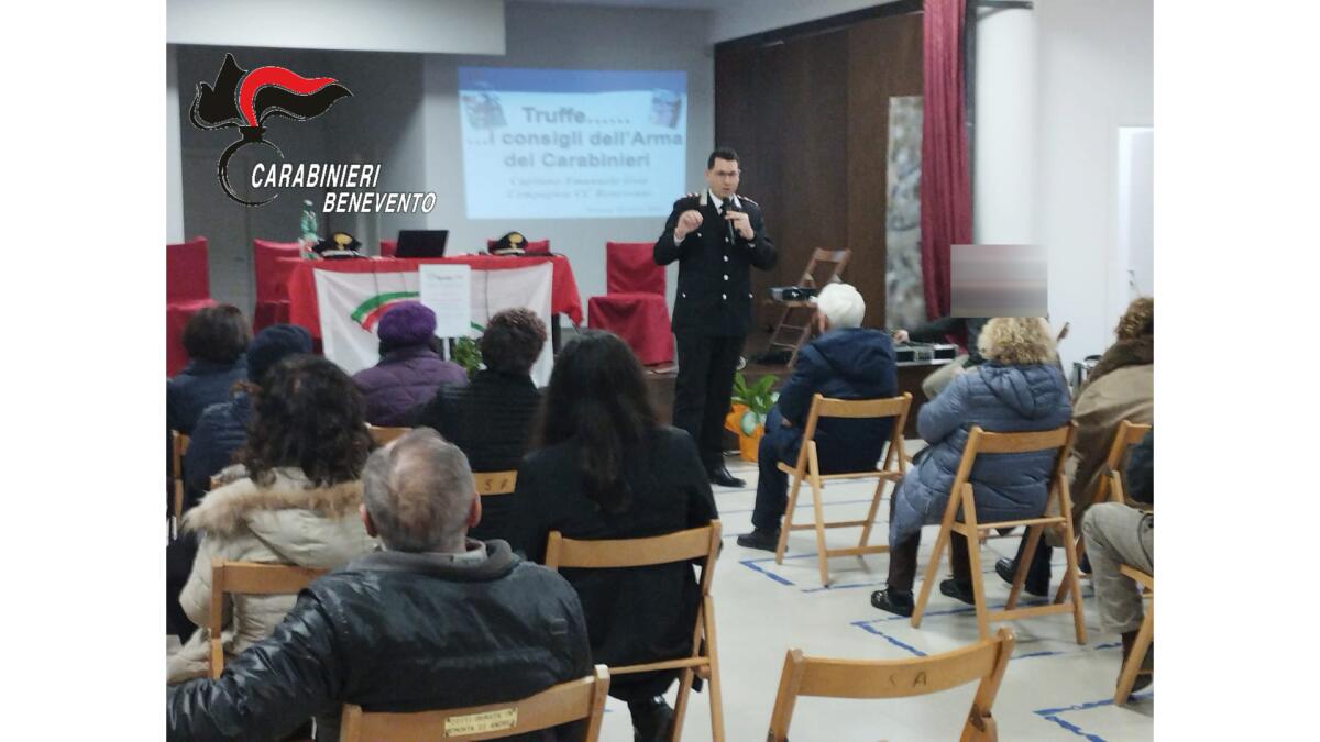 Truffe agli anziani, Carabinieri insegnano come difendersi - 