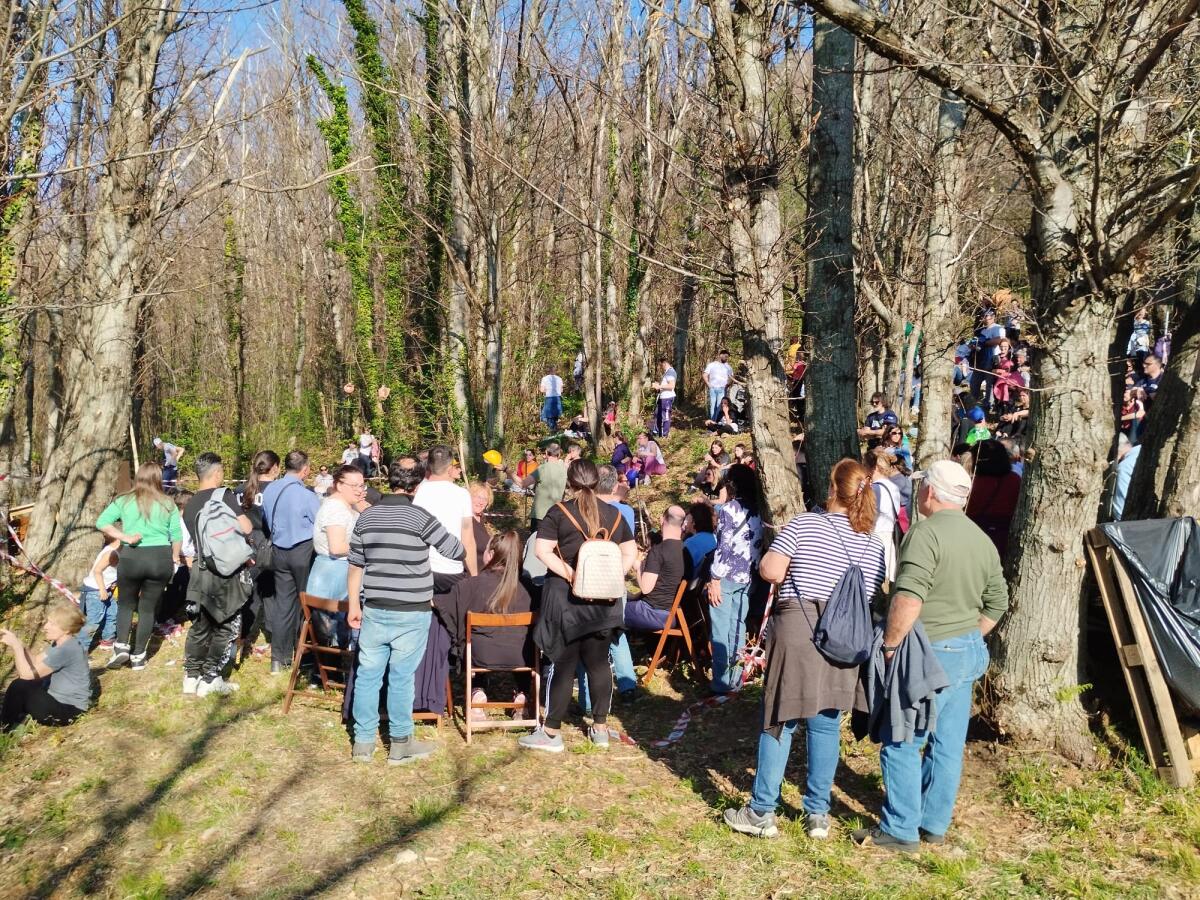 Cervinara. Tradizionale visita all'Eremo di San Biagio - 