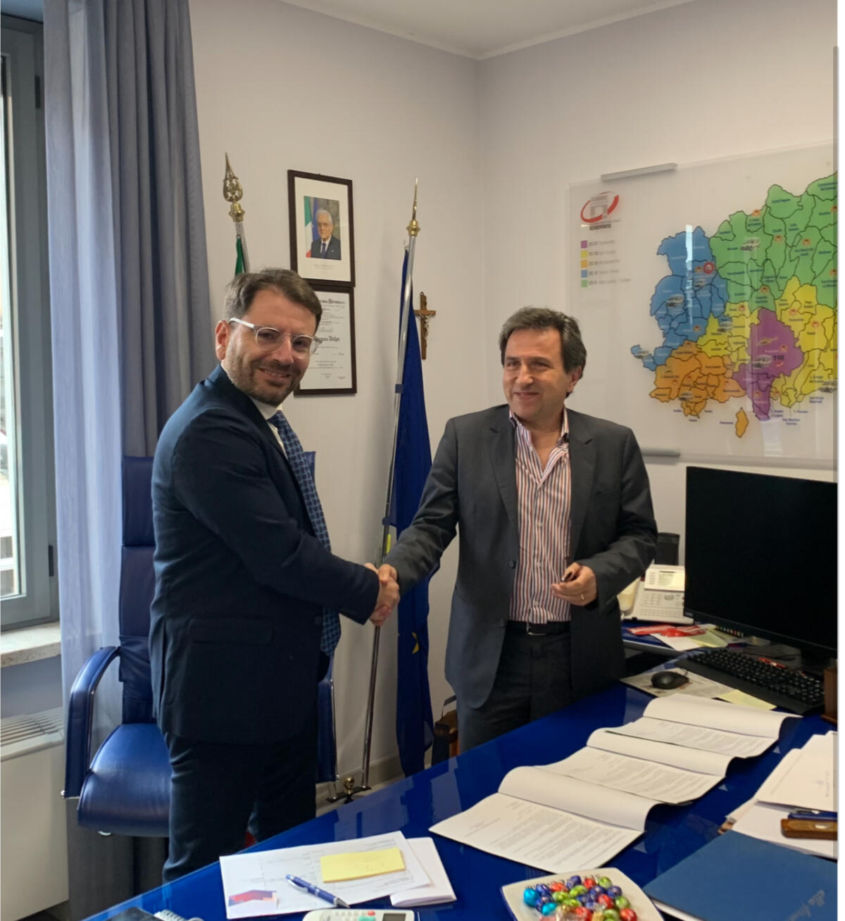 Protocollo d'Intesa tra l’Ente Parco Regionale del Taburno Camposauro e l’Asl di Benevento. - 