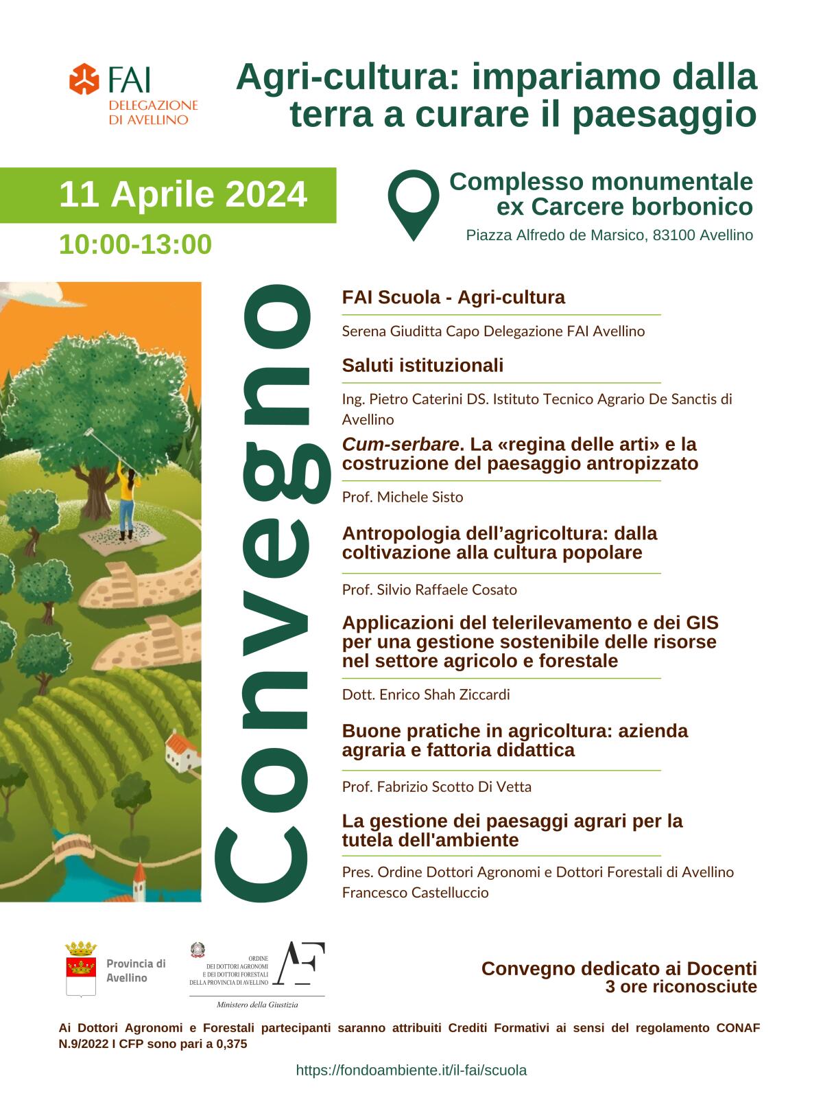 "Agri-cultura: impariamo dalla terra a curare il paesaggio" - 