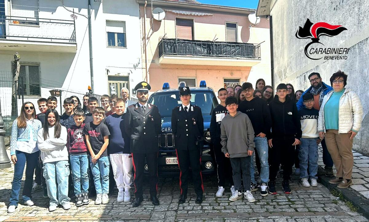 A Foiano di  Val Fortore Carabinieri e scuola parlano di legalità. - 