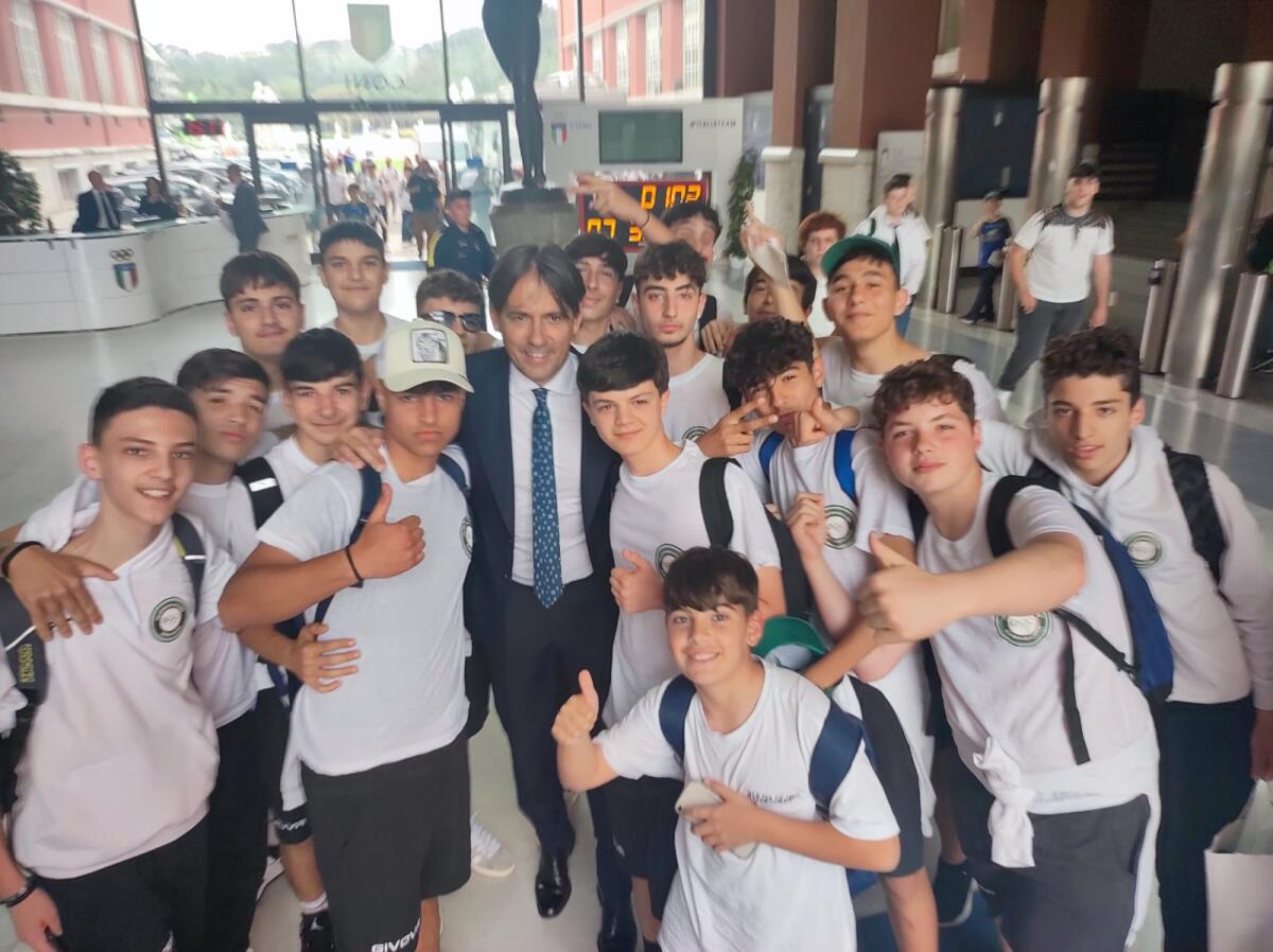 Us Acli Benevento, scuole calcio alla cerimonia del premio Enzo Bearzot. - 