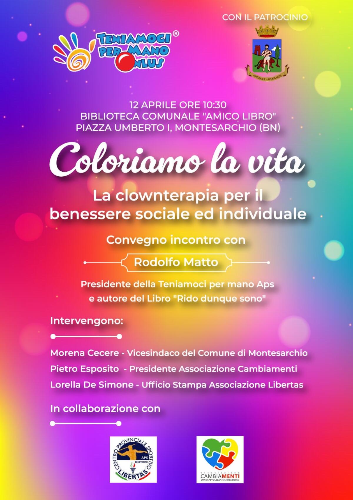 Montesarchio. Corso di Clownterapia - 