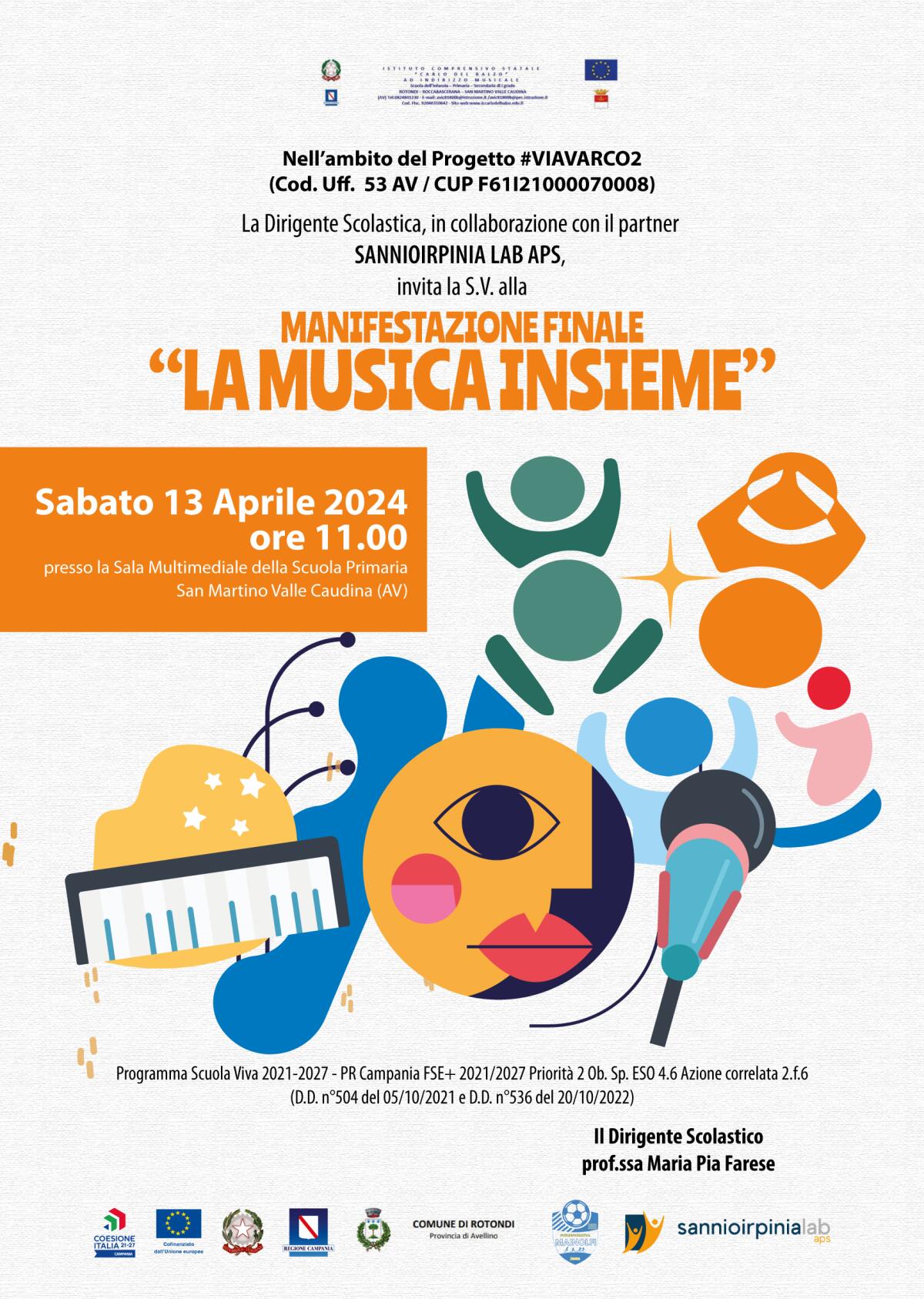 L’I.C. Carlo Del Balzo presenta il concerto “MUSICAINSIEME” - 