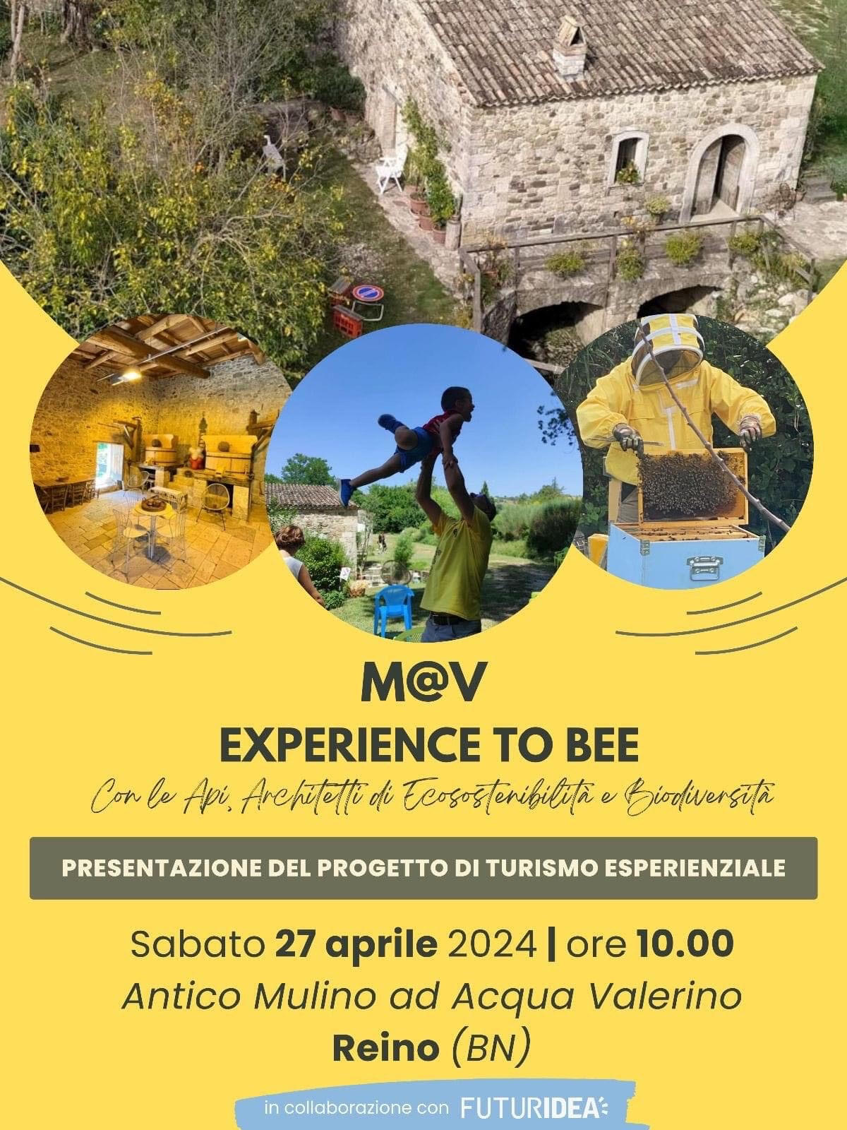 ‘M@V Experience to bee - Con le Api, Architetti di Ecosostenibilità e Biodiversità’. - 