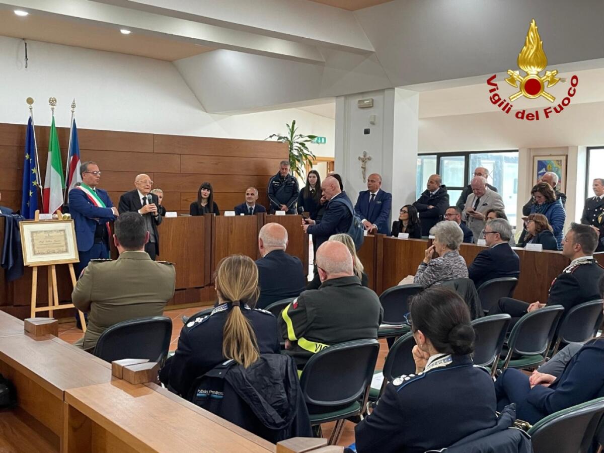 Atripalda. Conferita cittadinanza onoraria a Sabino Cassese - 