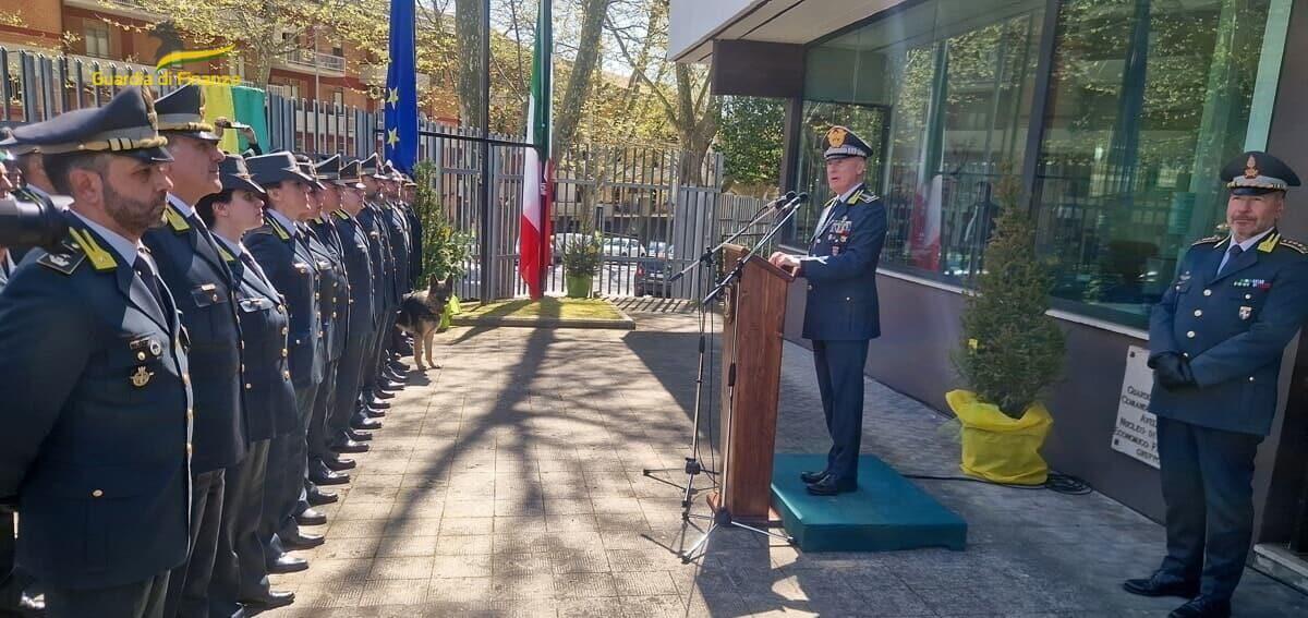 Comandante Interregionale dell’Italia Meridionale della Guardia di Finanza in visita al Comando di Avellino. - 